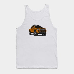 Toyota 4Runner Orange Tank Top